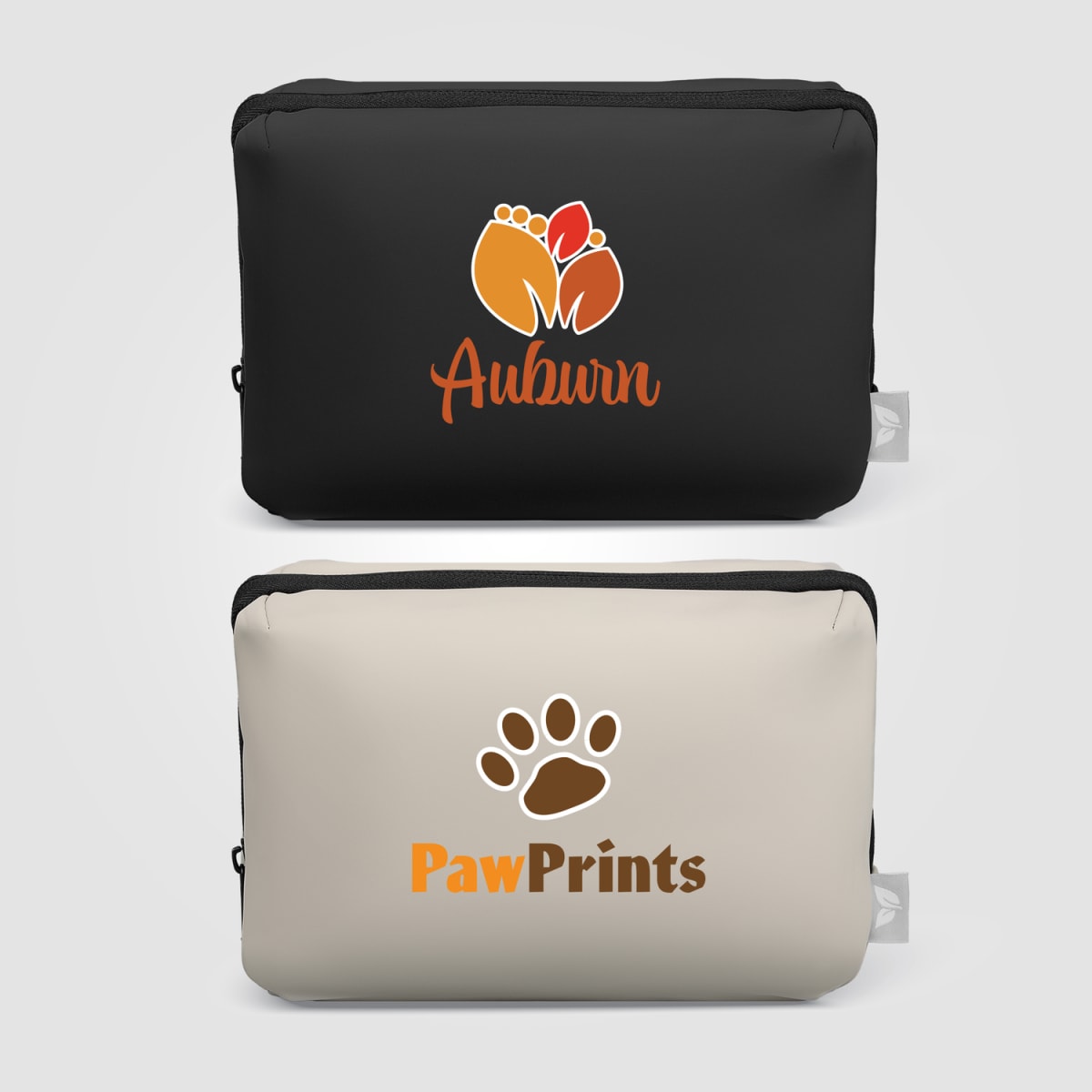Branded Recycled PU Zippered Utility Pouch - 2L