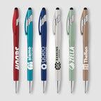 Branded Recycled Plastic Stylus Pen with Anti-Fraud Ink