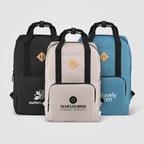 Branded Recycled Polyester Laptop Backpack 16L