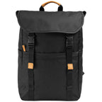 Branded rPET Laptop Backpack with Trolley Strap