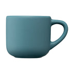 Branded Matte Ceramic Espresso Mug 90ml in Icy Blue