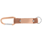 Branded Metal Carabiner Keyring with Mesh Strap