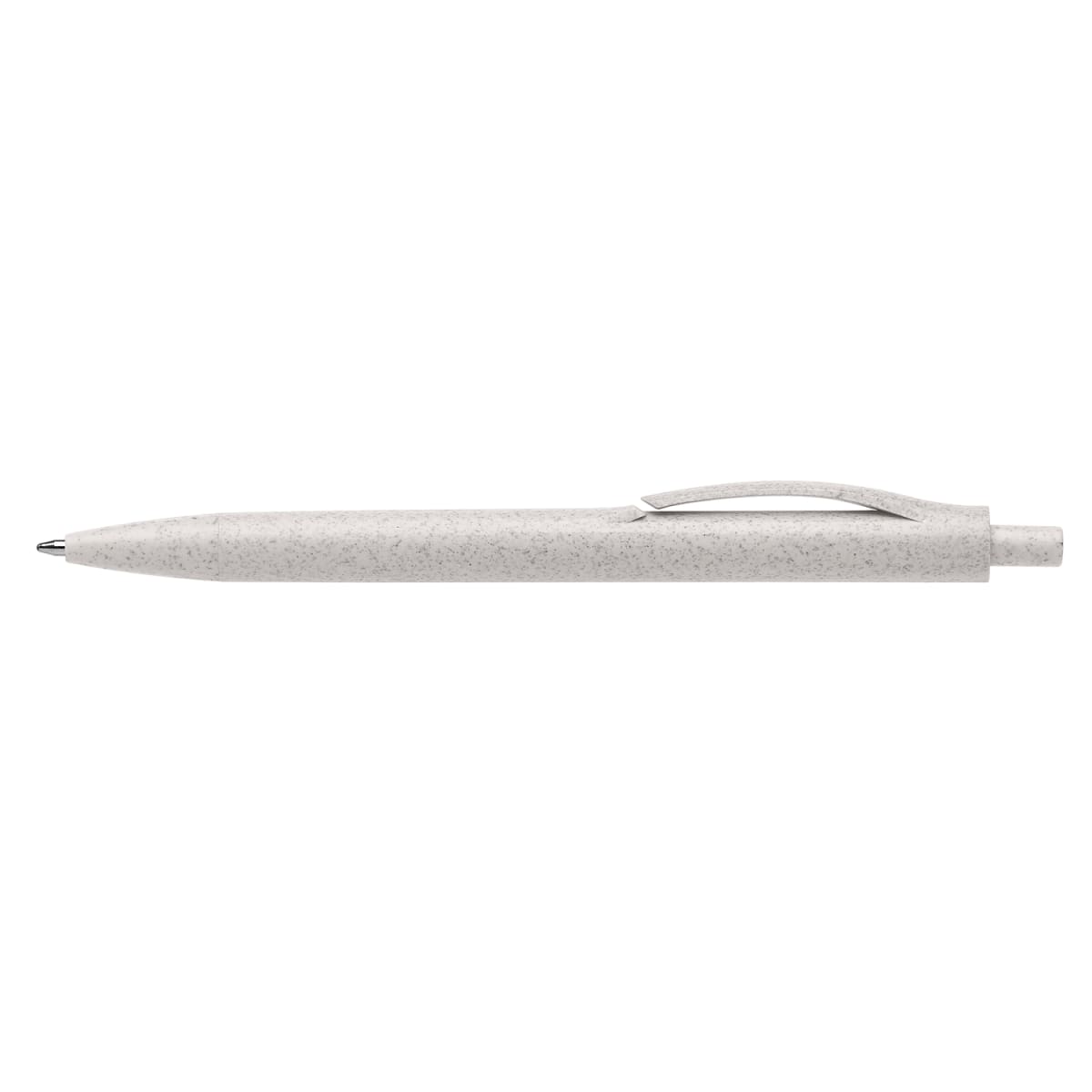 Branded Wheat Straw Retractable Ballpoint Pen