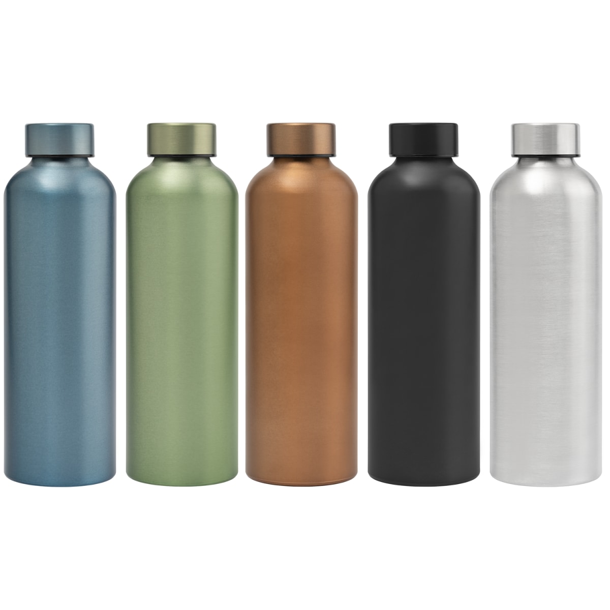 Branded Recycled Stainless Steel Metallic Bottle 710ml