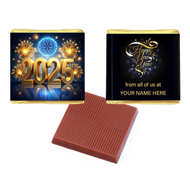 Branded New Year Chocolates