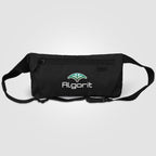 Branded rPET Zip Waist Bag with Hidden Pocket
