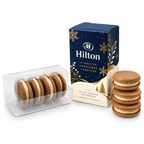 Branded Chocolate Macarons - Box of 4