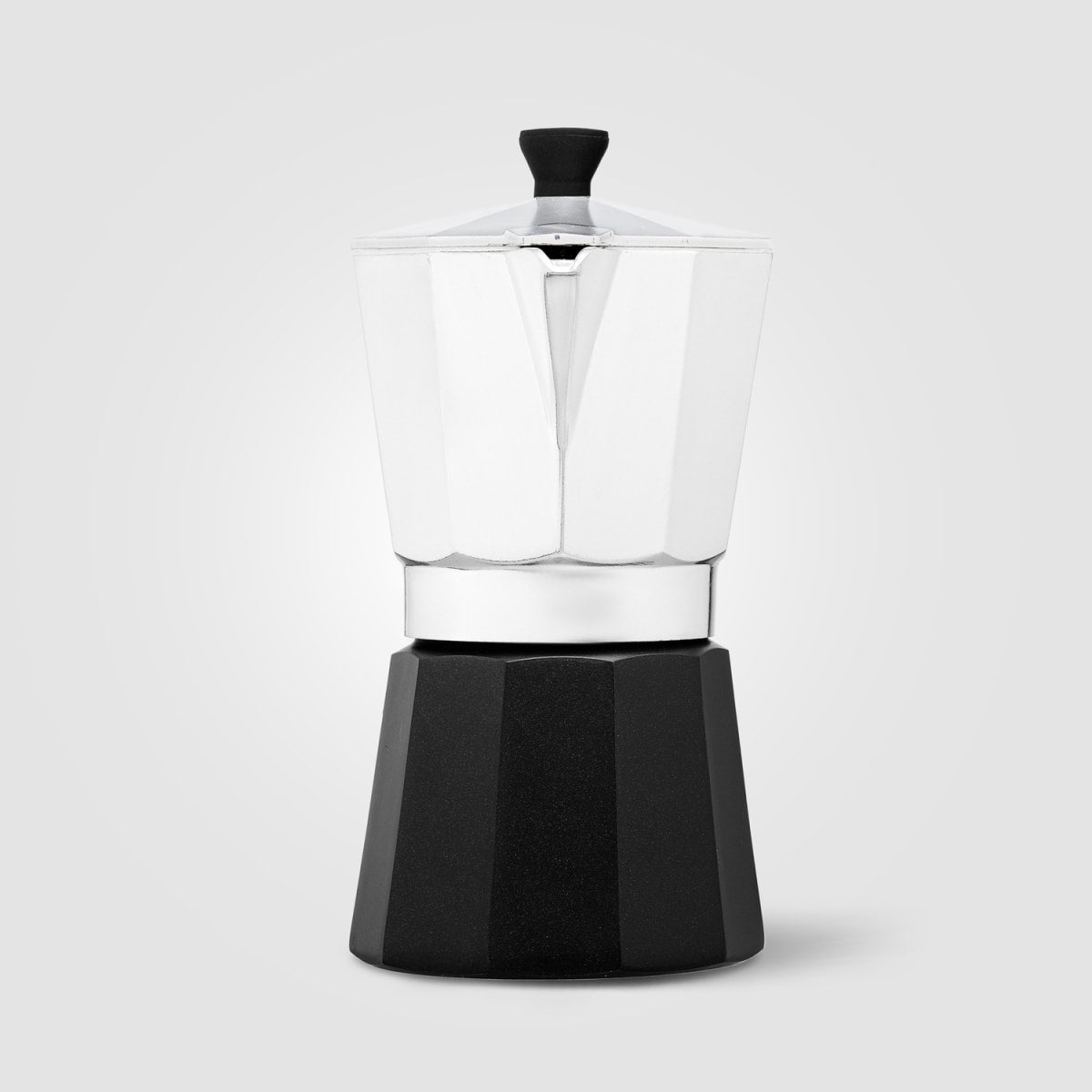 Branded Aluminium Stovetop Espresso Maker 6-Cup