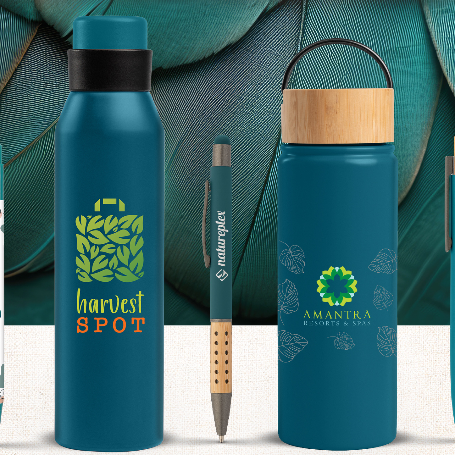 Premium Employee Onboarding & Corporate Gift Set - Peacock Blue Collection