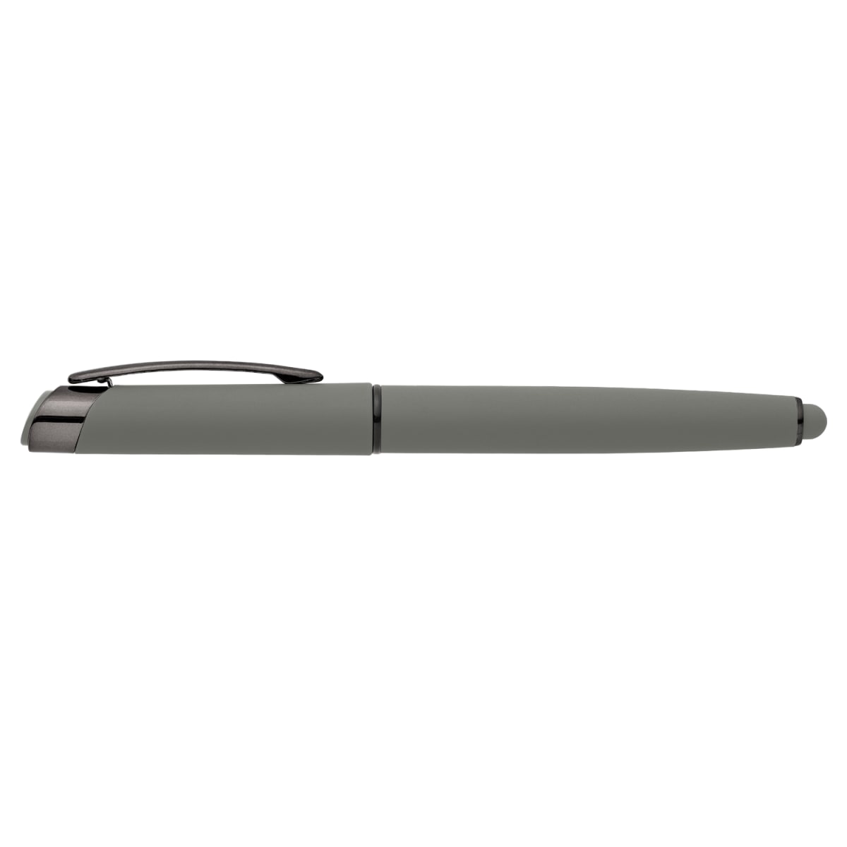 Branded Recycled Aluminium Gel Pen with Stylus