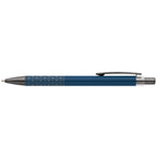 Branded Recycled Aluminium Click Pen with Gunmetal Accents