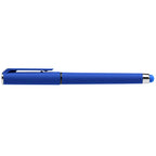 Branded Soft Touch Gel Pen with Matching Stylus