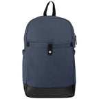 Branded Recycled Cotton Canvas Laptop Backpack