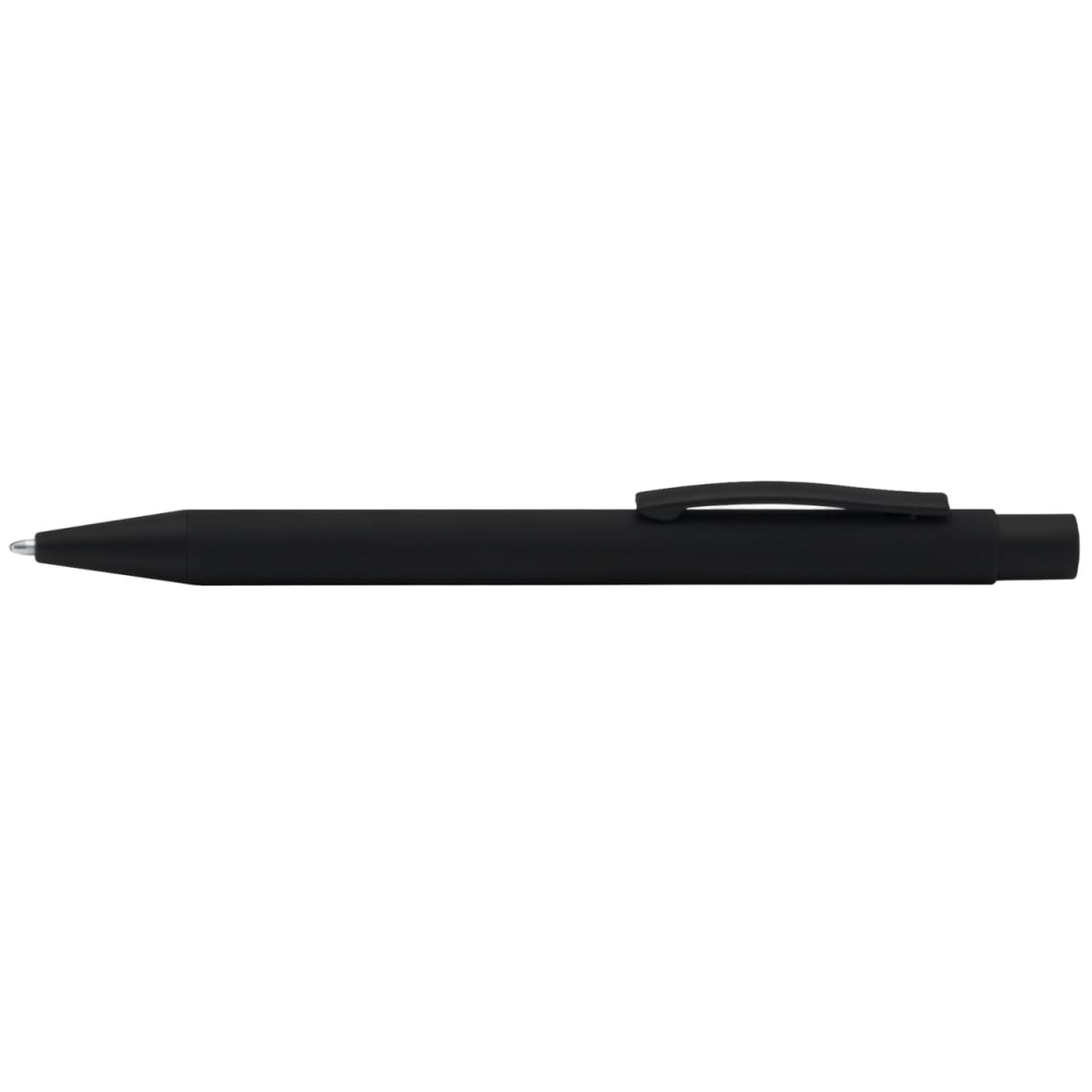 Branded All-Black Metal Ballpoint Pen