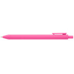 Branded Recycled Plastic Soft Touch Retractable Pen in Pink