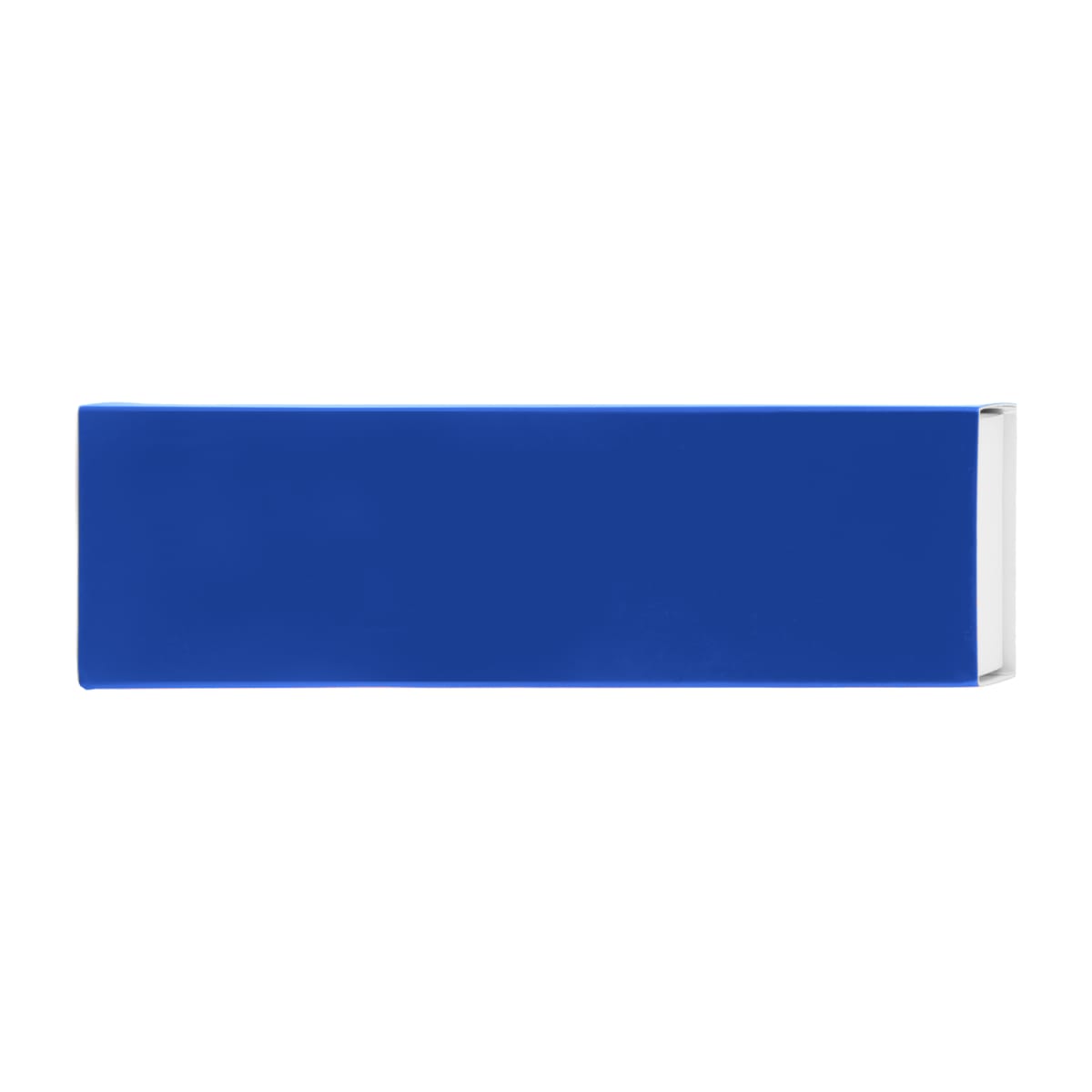 Branded Gift Box for Pens with Removable Sleeve and Ribbon in Bright Blue