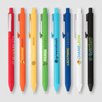 Branded Recycled Plastic Soft Touch Gel Pen