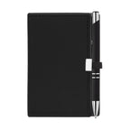 Branded Note Caddy and Pen Gift Set in Black