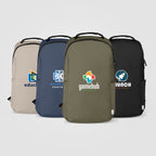 Branded Recycled PU Waterproof Laptop Backpack