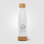 Branded Bamboo and Stainless Steel Insulated Bottle 650ml