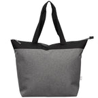 Branded Recycled Polyester Cooler Tote Bag 20L in Gray