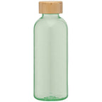 Branded 650ml Recycled PET Bottle with Bamboo Lid