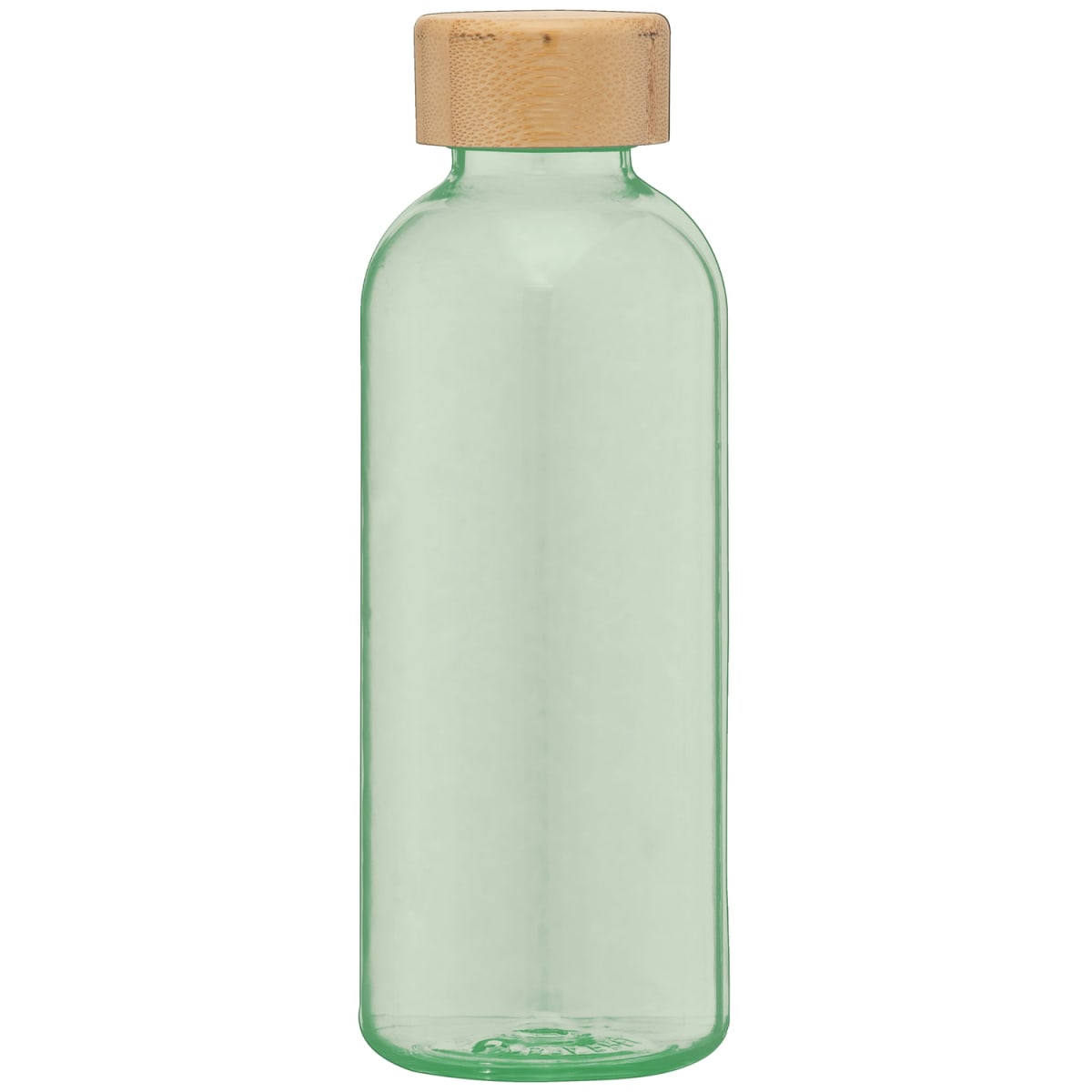 Branded 650ml Recycled PET Bottle with Bamboo Lid