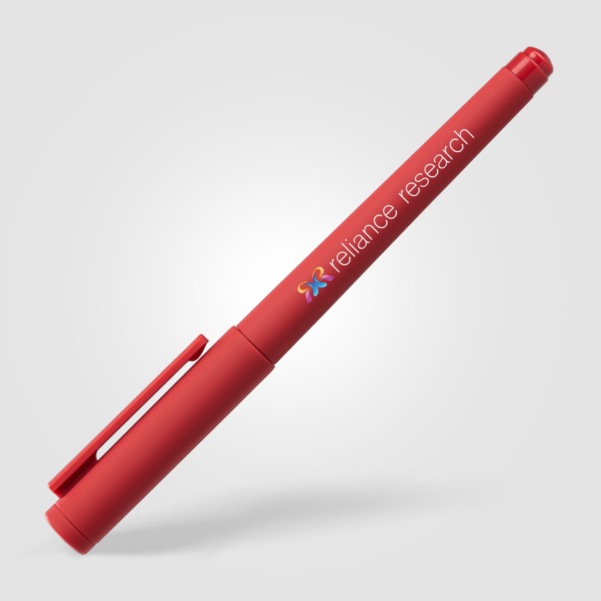 Branded Recycled Plastic Monochrome Gel Pen