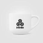 Branded Matte Ceramic Espresso Mug 90ml
