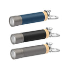 Branded Recycled Aluminium Keychain Torch