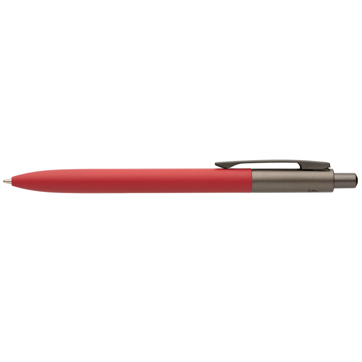 Branded Recycled Aluminium Pen with Gunmetal Trim