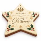 Branded Edible Print Large Star