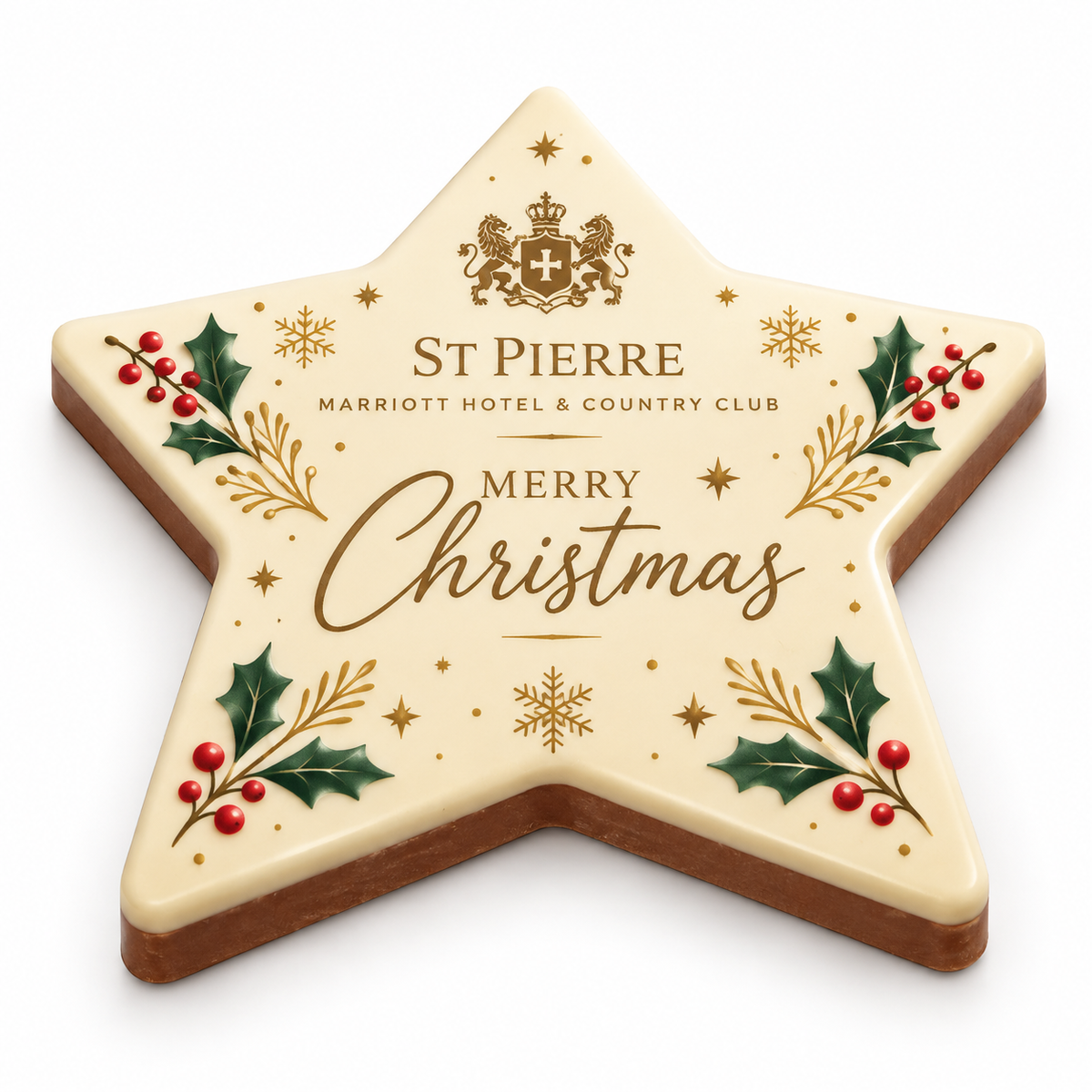 Branded Edible Print Large Star