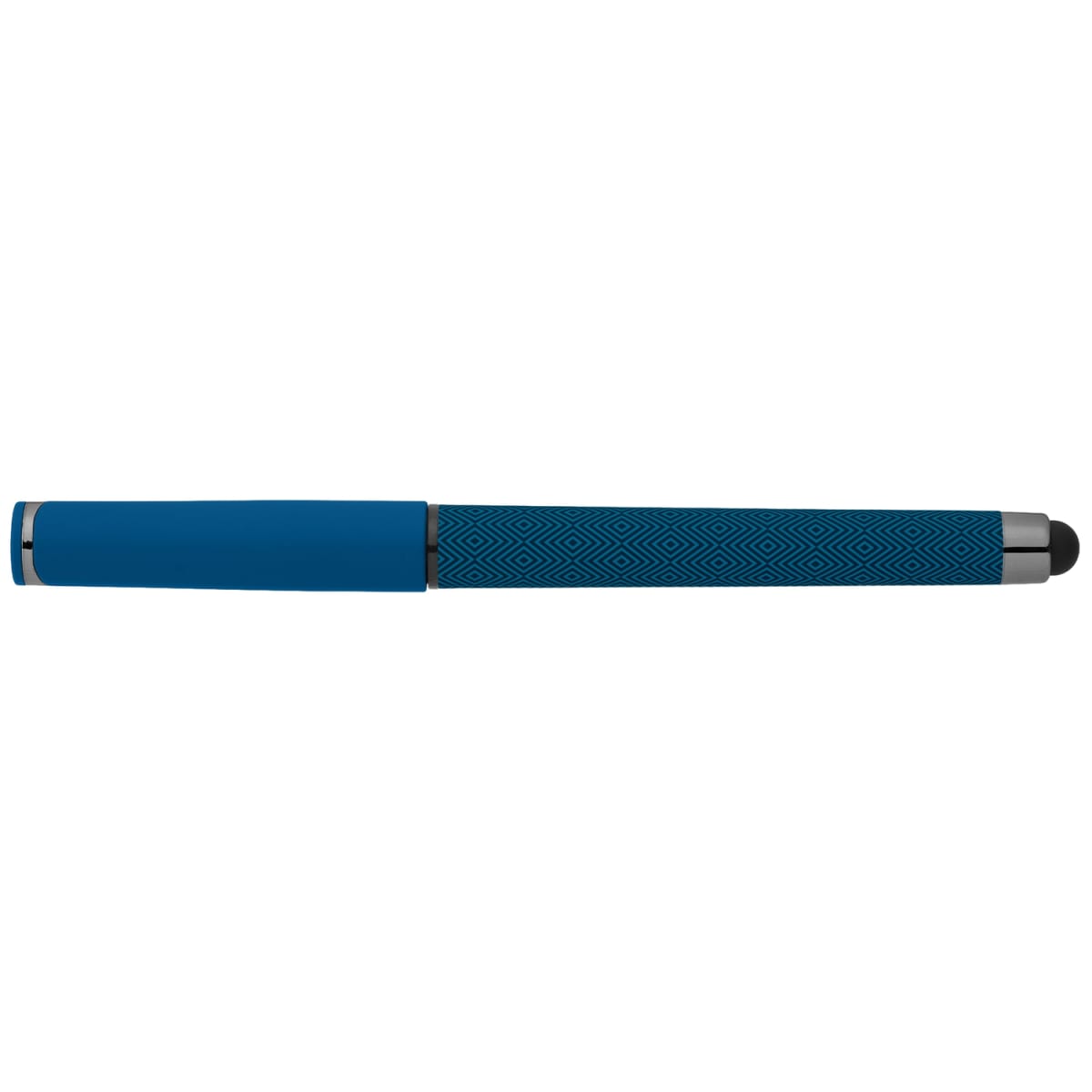 Branded Gunmetal Trim Plastic Stylus Pen
