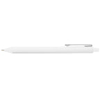Branded Recycled Plastic Soft Touch Gel Pen in White