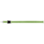 Branded Recycled Buckle Lanyard with Breakaway Clips in Green