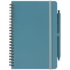 Branded A5 Repreve Recycled Spiral Notebook with Pen