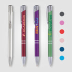 Branded Matte Anodised Aluminium Slim Pen