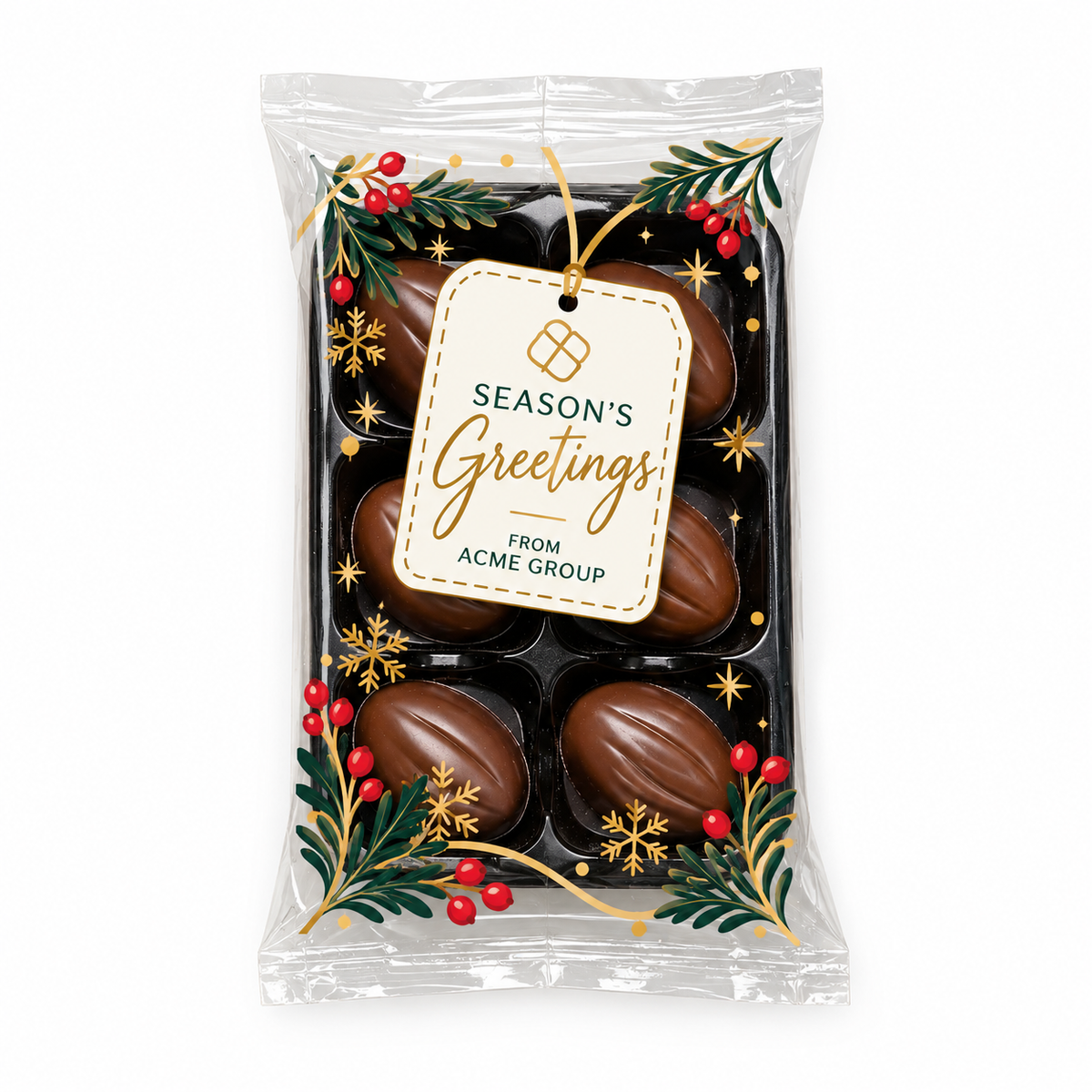 Branded Single Flavour Truffle Tray