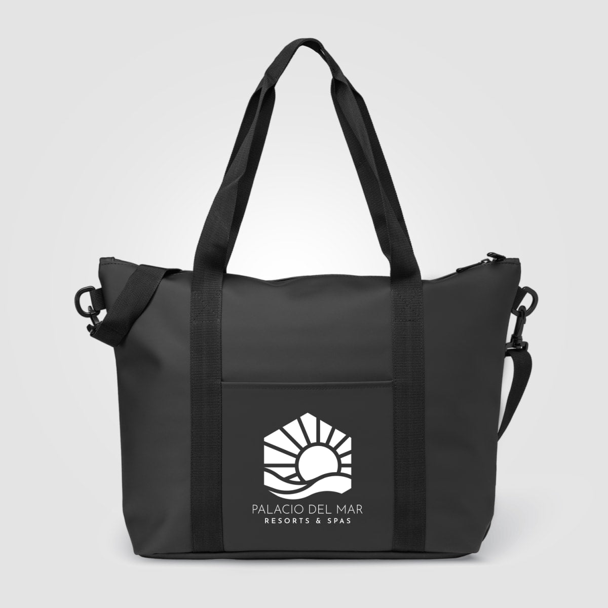 Branded Recycled PU Laptop Tote Bag 18L