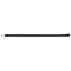Branded Recycled rPET Breakaway Lanyard with Swivel Clip in Black