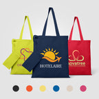 Branded Recycled Foldable Tote Bag with Pouch