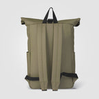 Branded Recycled PU Rolltop Laptop Backpack - 12L