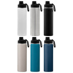 Branded Insulated Stainless Steel Bottle with Carry Handle 710ml