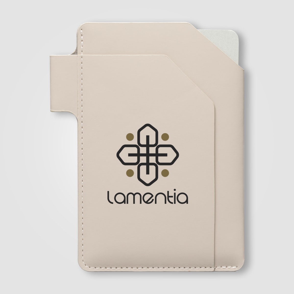 Branded Recycled PU Passport Holder Notebook