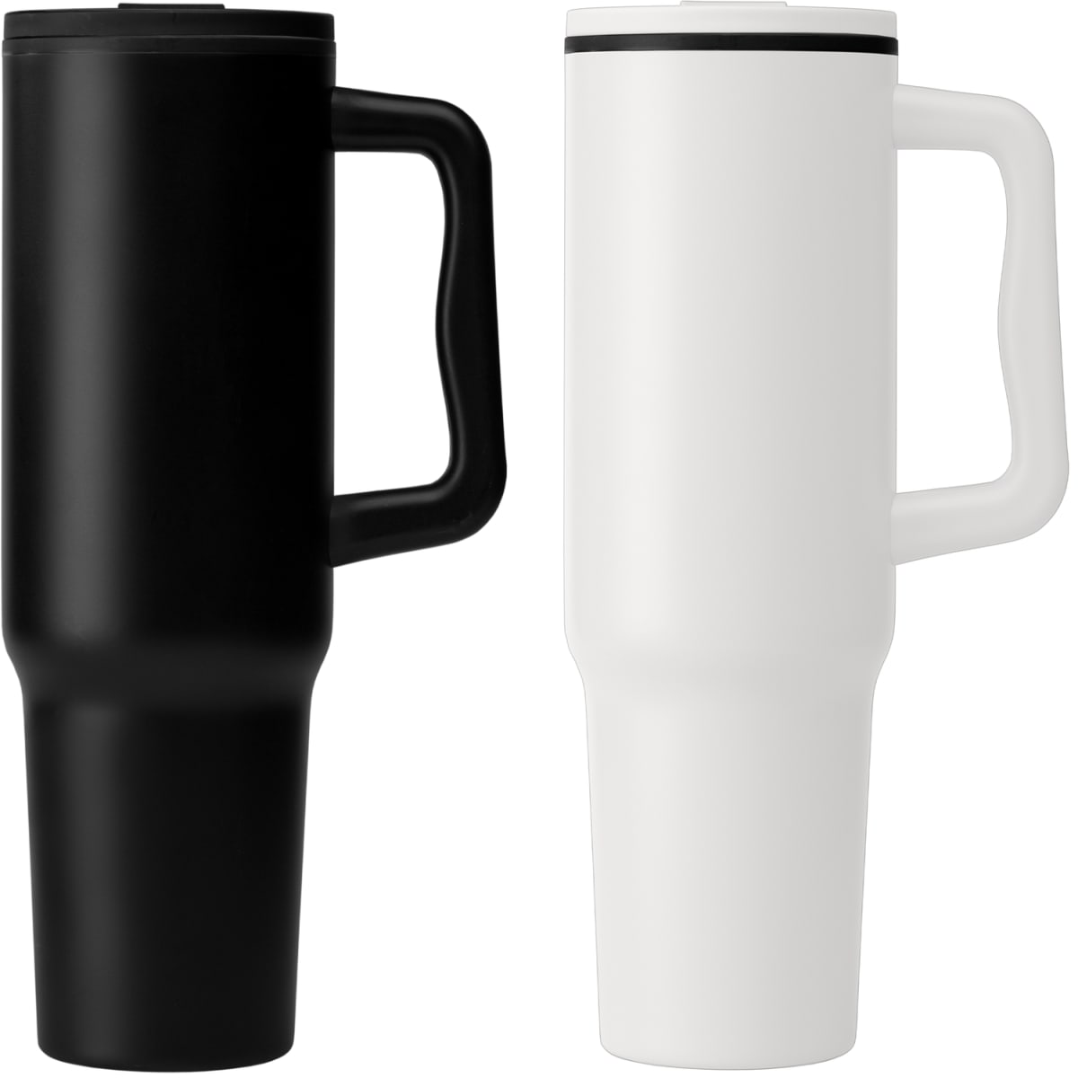 Branded Recycled Steel Insulated Tumbler with Straw 1180 ml