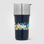 Branded Double Wall Steel Tumbler with Ceramic Lining 590ml