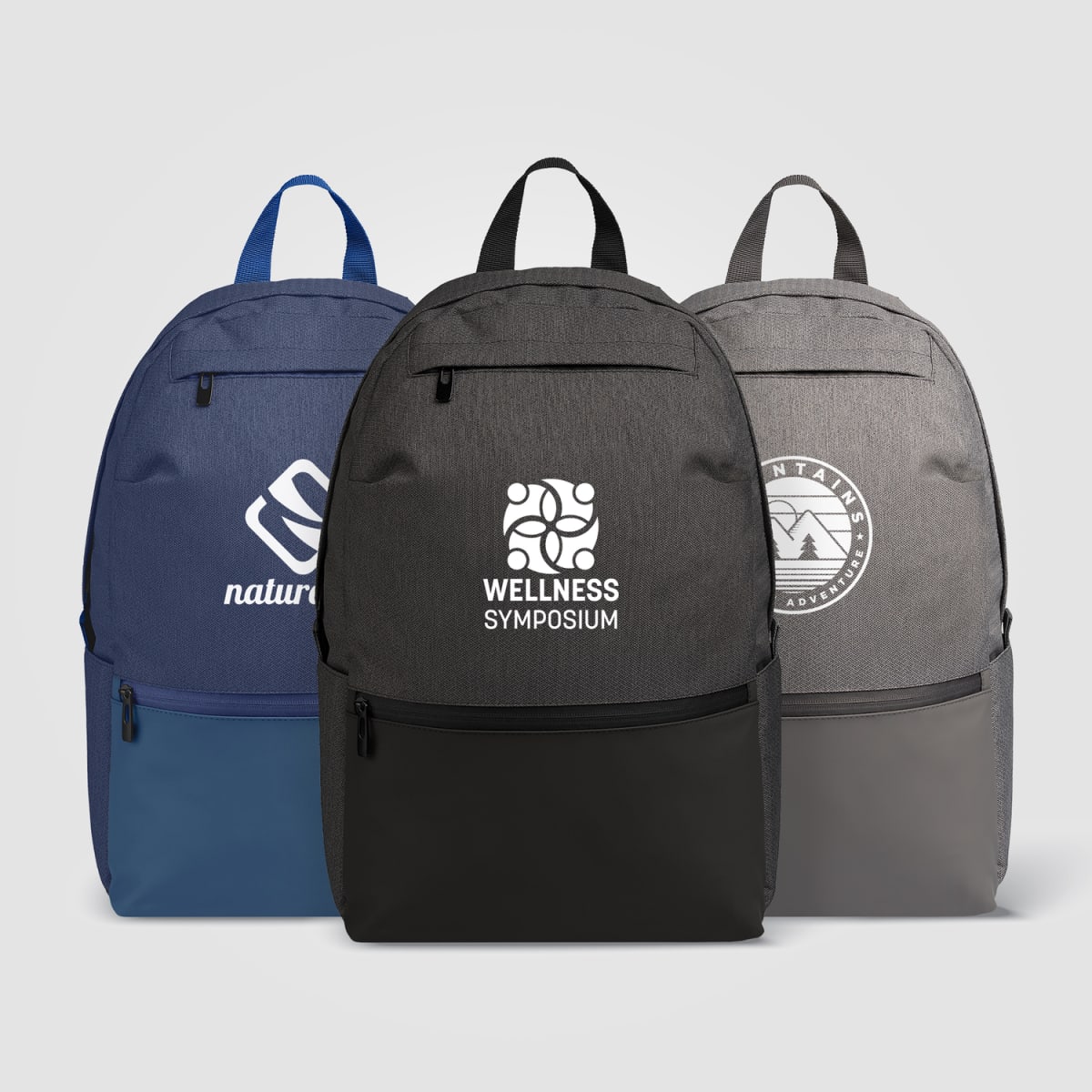 Branded Recycled rPET Commuter Laptop Backpack