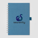Branded A5 Spiral Notebook with Recycled Milk Carton Cover