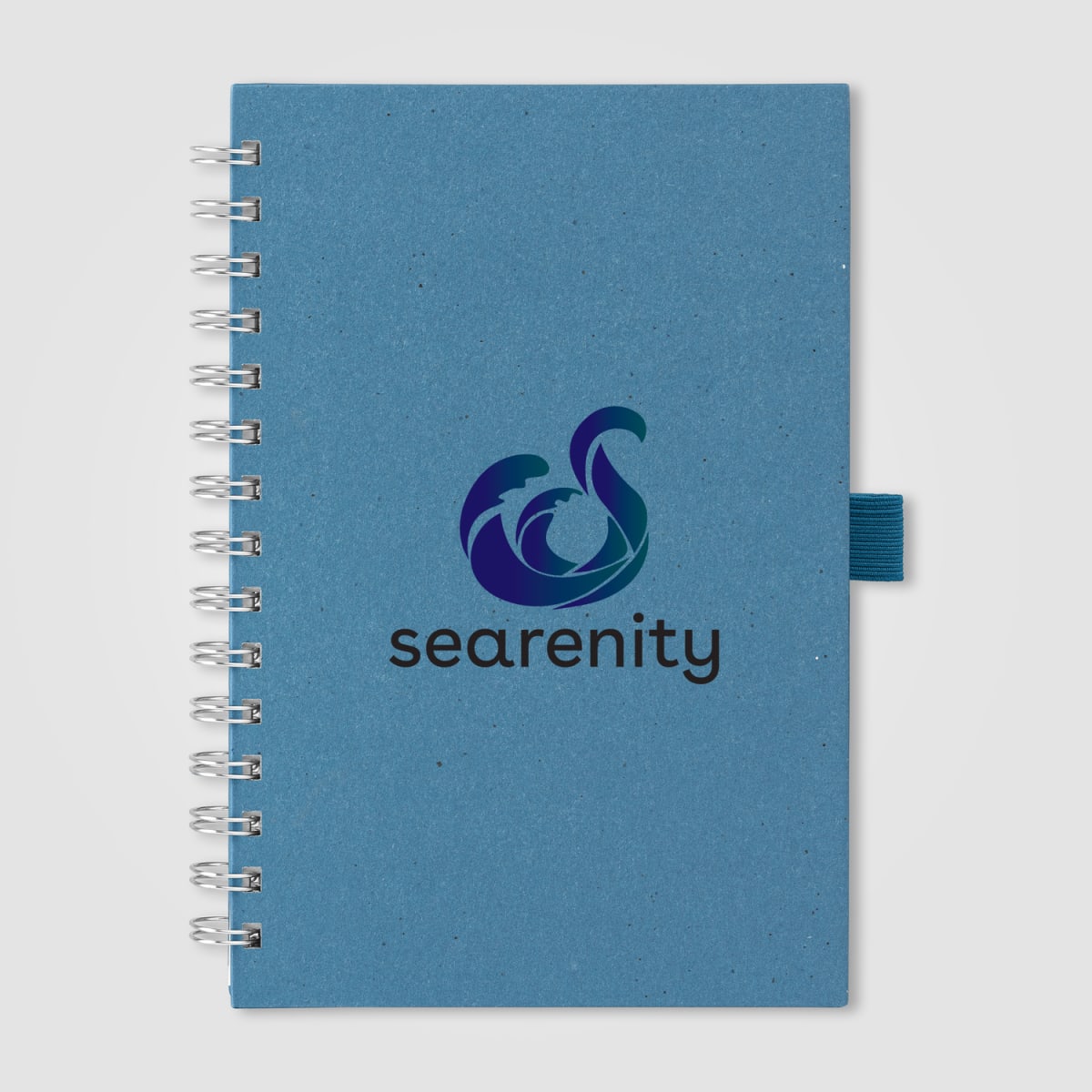 Branded A5 Spiral Notebook with Recycled Milk Carton Cover